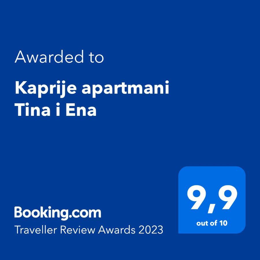 Kaprije Apartmani Tina I Ena Εξωτερικό φωτογραφία